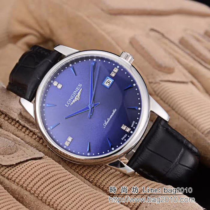 LONGINES浪琴 經典大三針 全自動機械 精品男士腕表 WSS0007